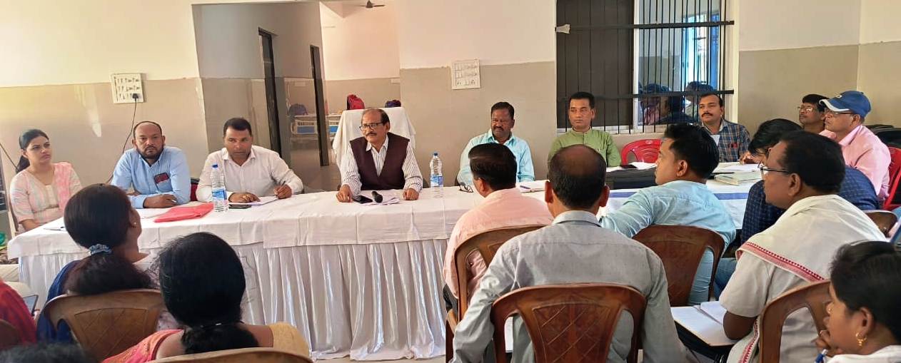 Raigarh CMHO Meet Block wise