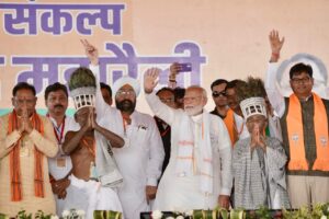 Gurupal Bhalla joined Narendra Modi's Mahasankalp rally