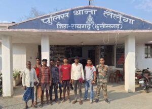 7 accused arrested for smuggling cattle through forest route