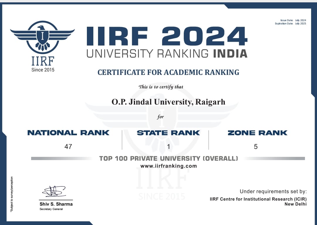 Op Jindal university 