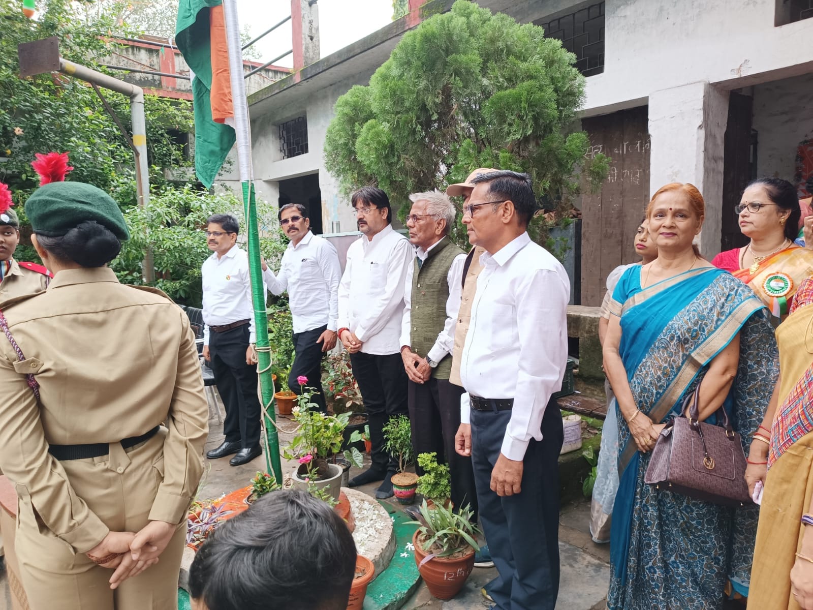Independence day celebration sardar Vallabhbhai school