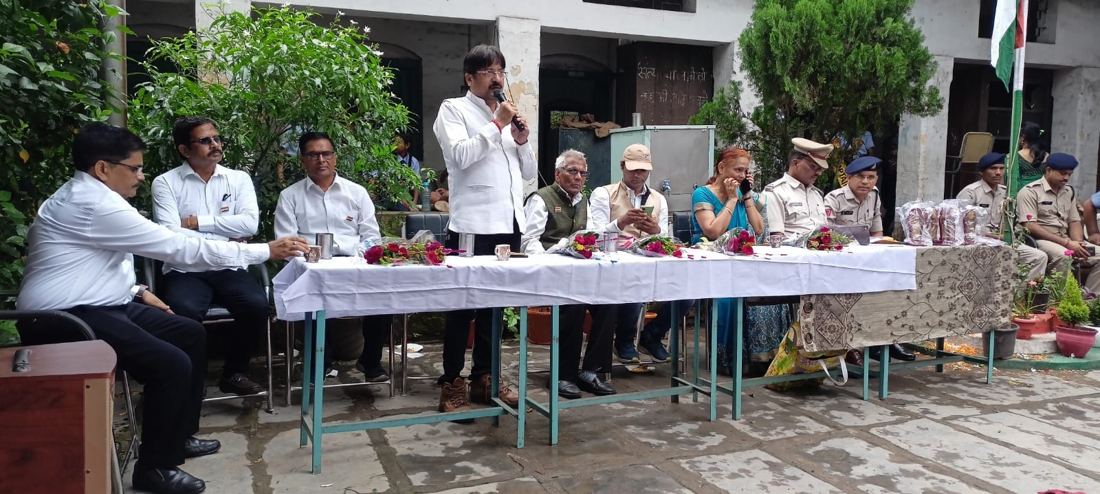 Independence day celebration sardar Vallabhbhai school